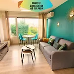 Lägenhet Le Pic'vert - Ideal Pro & Couples - Hopital A 400m - Parking Gratuit Sur Place - Gare Et Centre Historique 15min A Pied - Climatisation - Quartier Calme