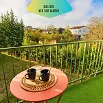 Apartment Le Pic'vert - Ideal Pro & Couples - Hopital A 400m - Parking Gratuit Sur Place - Gare Et Centre Historique 15min A Pied - Climatisation - Quartier Calme Bergerac