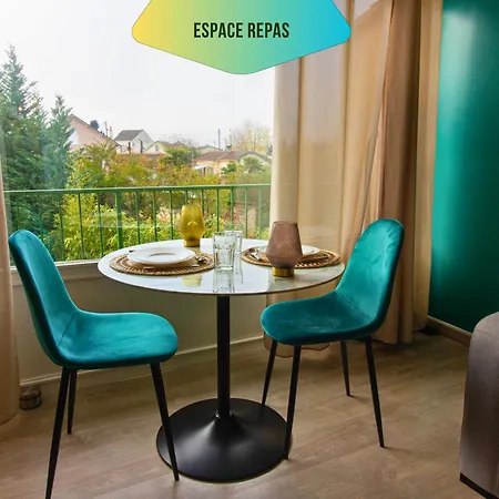 Le Pic'vert - Escapade Solo Ou Duo - Hopital A 400m - Parking Gratuit - Gare & Centre Historique 15min A Pied - Clim - Balcon Au Calme