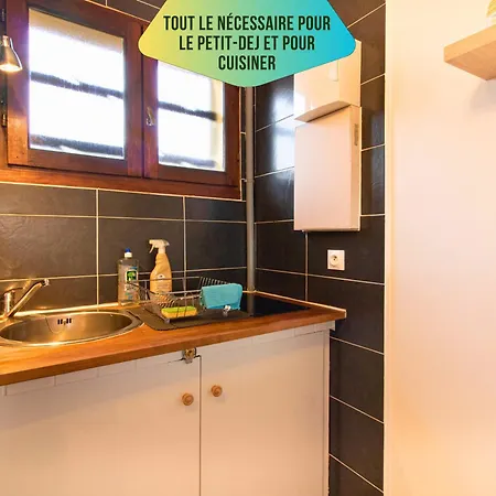 Appartement Le Pic'vert - Escapade Solo Ou Duo - Hopital A 400m - Parking Gratuit - Gare & Centre Historique 15min A Pied - Clim - Balcon Au Calme Bergerac