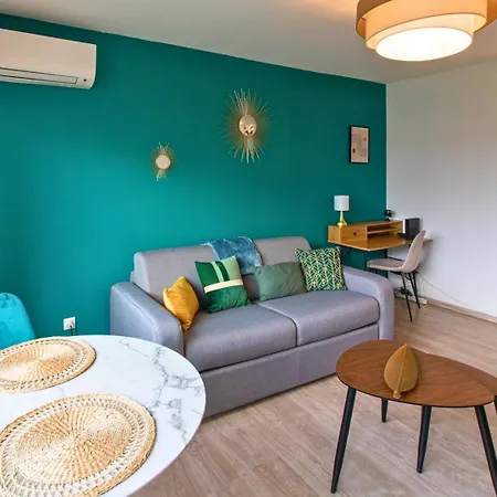 Le Pic'vert - Escapade Solo Ou Duo - Hopital A 400m - Parking Gratuit - Gare & Centre Historique 15min A Pied - Clim - Balcon Au Calme Appartement Bergerac