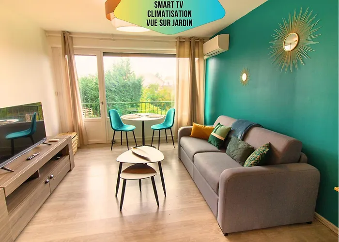 Apartamento Le Pic'vert - Ideal Pro&couples - Hôpital à 400m - Parking Gratuit Sur Place - Gare Et Centre Historique 15min à Pied - Climatisation - Quartier Calme